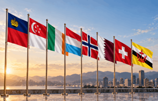 Top 10 Richest Economies by GDP Per Capita at PPP. - Ultima Markets